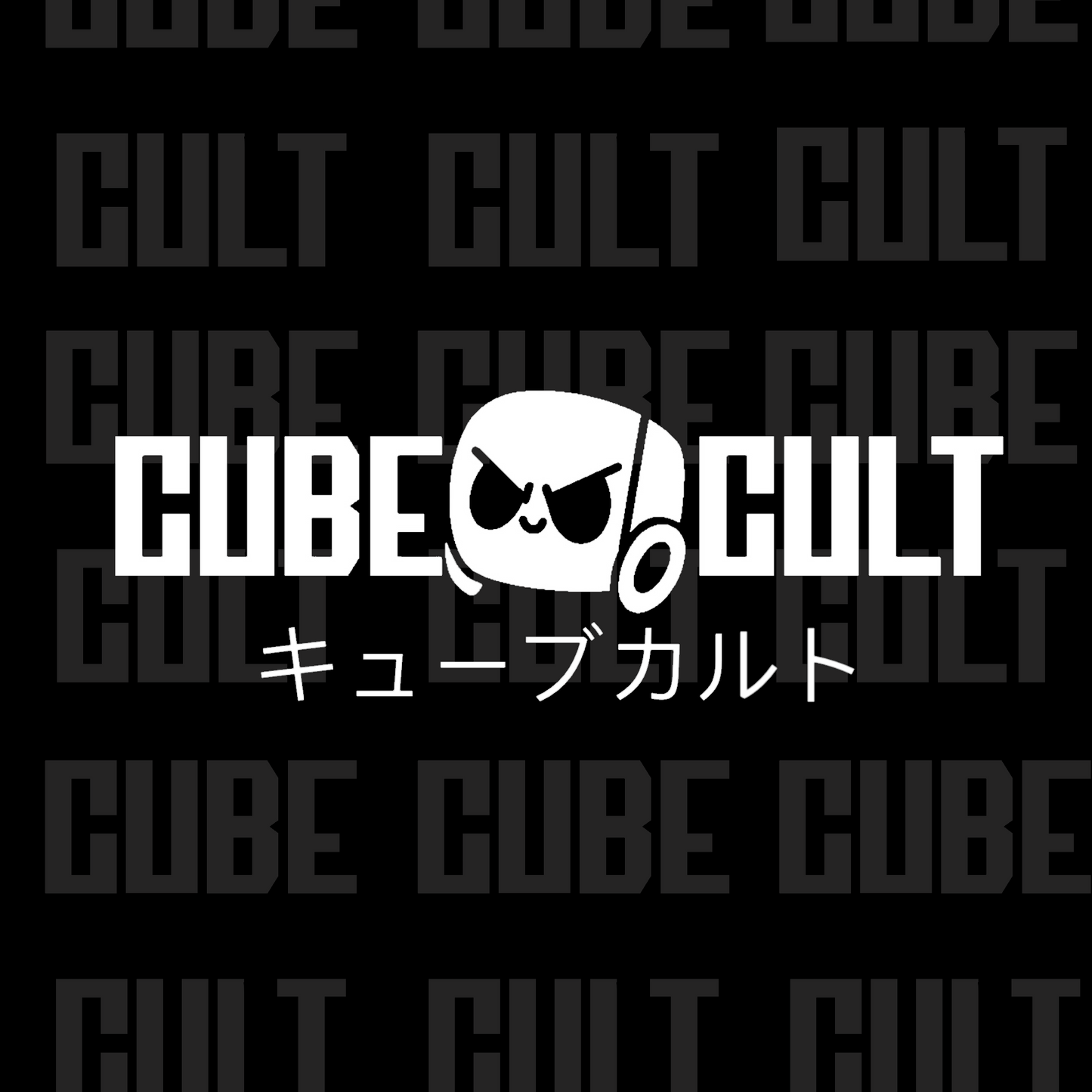 Vinyl CubeCult CC Logo Jap 1x Sticker