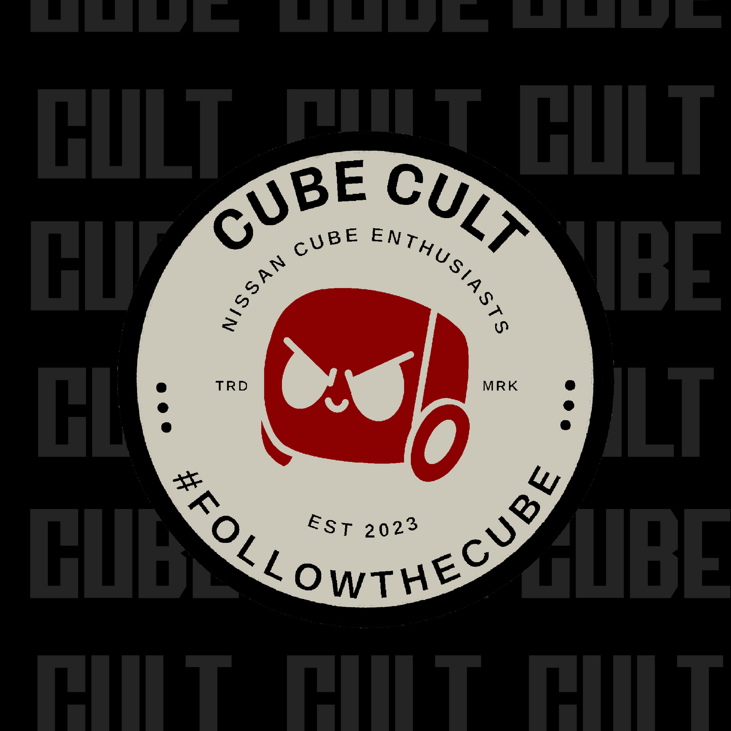 Cube Cult Badge - Authentic Original
