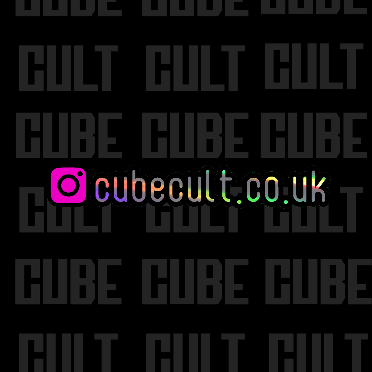 Custom Instagram Tag (optional NFC Tag)