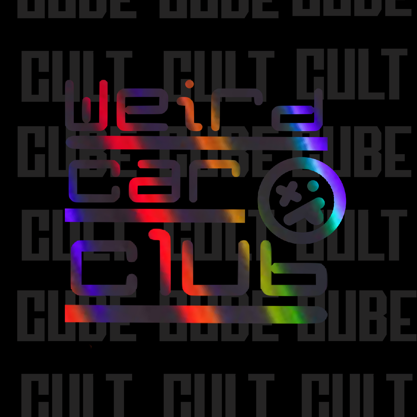 WeirdCarClub New Sticker