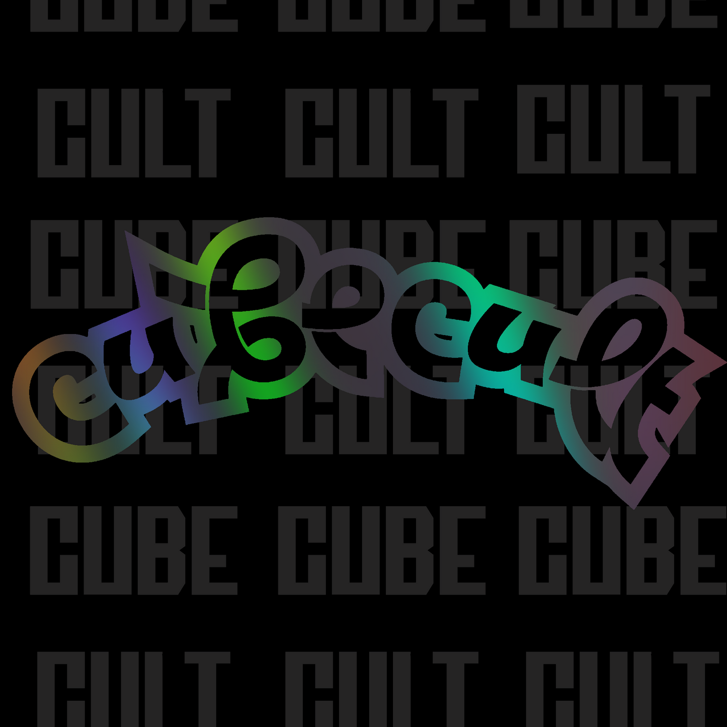Cube Cult Wiper sticker