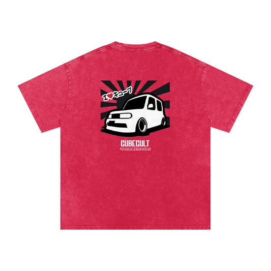 Z12 Washed Oversized Cotton T-Shirt