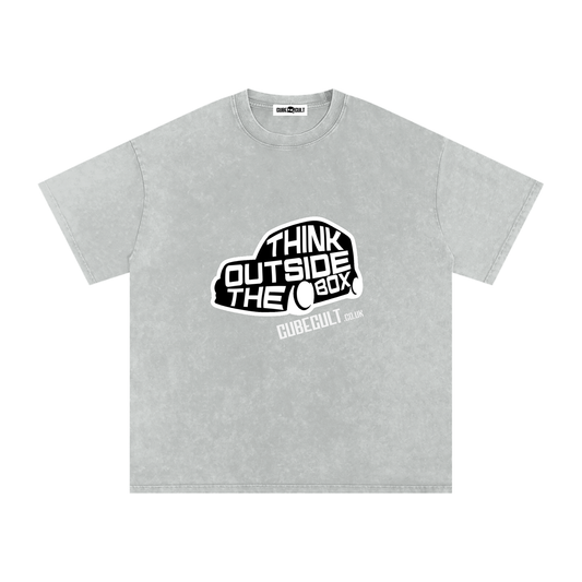 TOTB Washed Oversized Cotton T-Shirt
