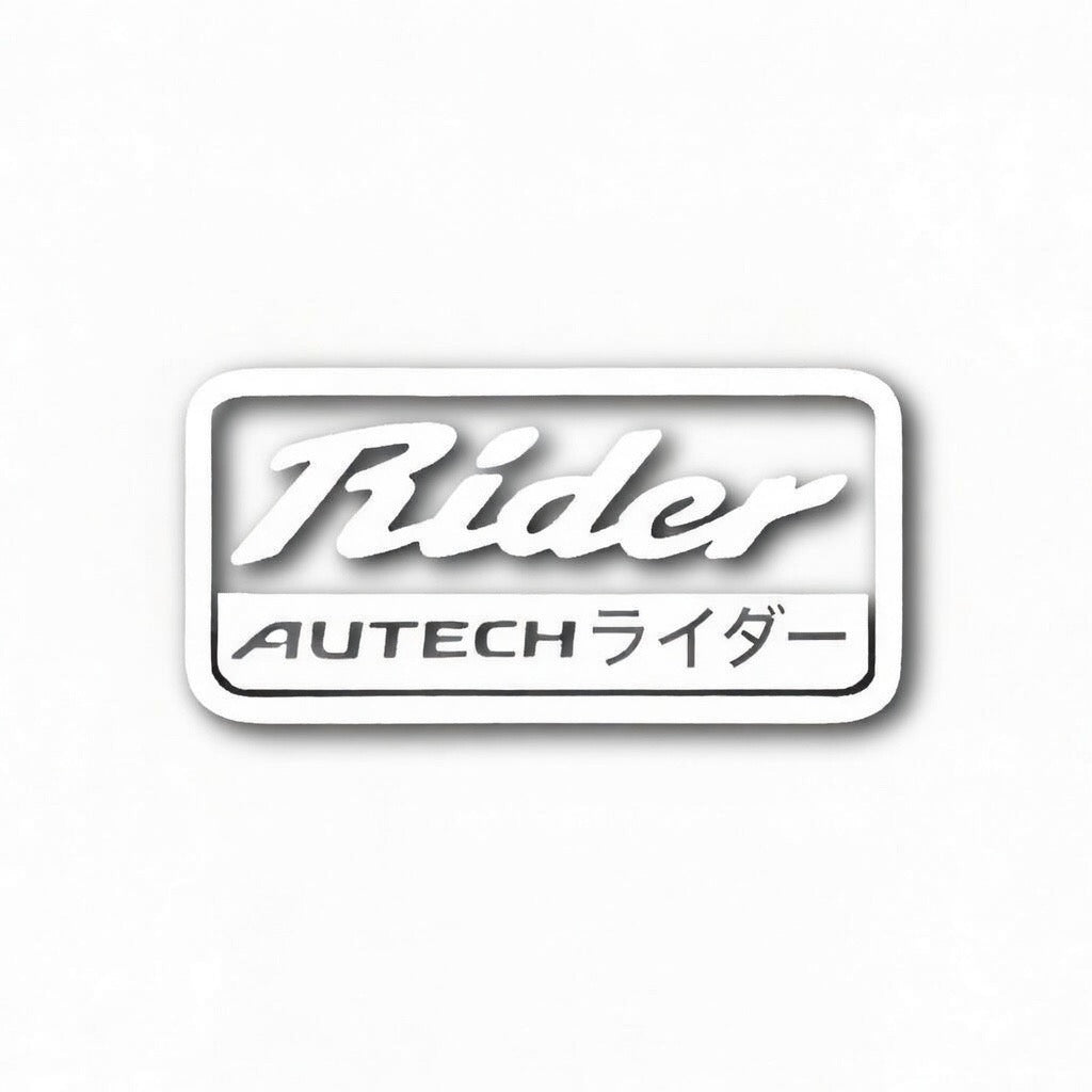 Autech Rider Window Banner