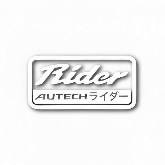 Autech Rider Window Banner