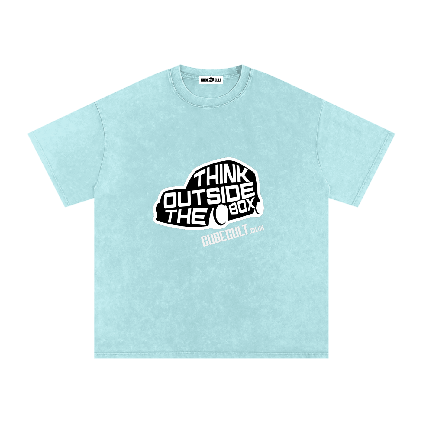 TOTB Washed Oversized Cotton T-Shirt
