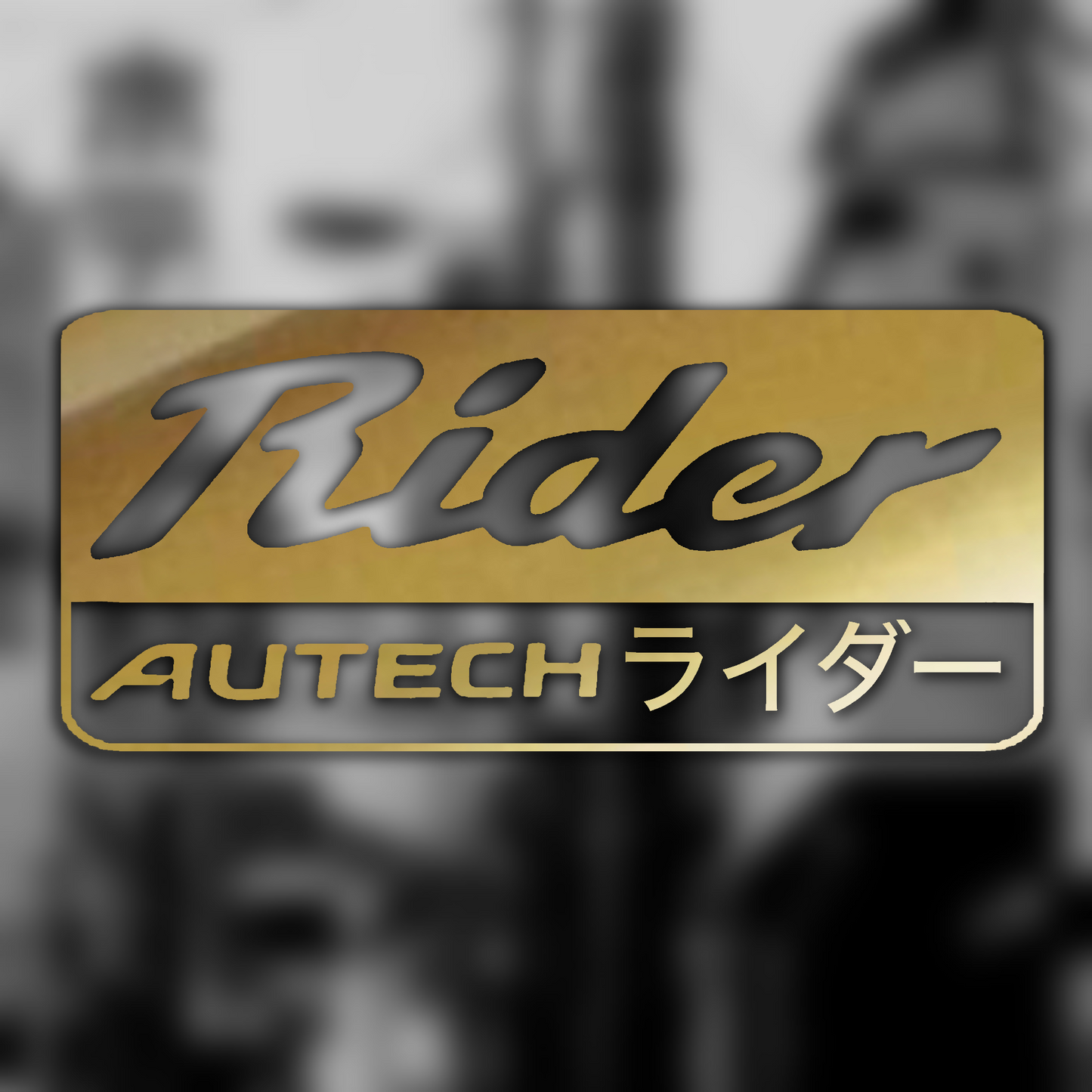 Autech Rider Window Banner