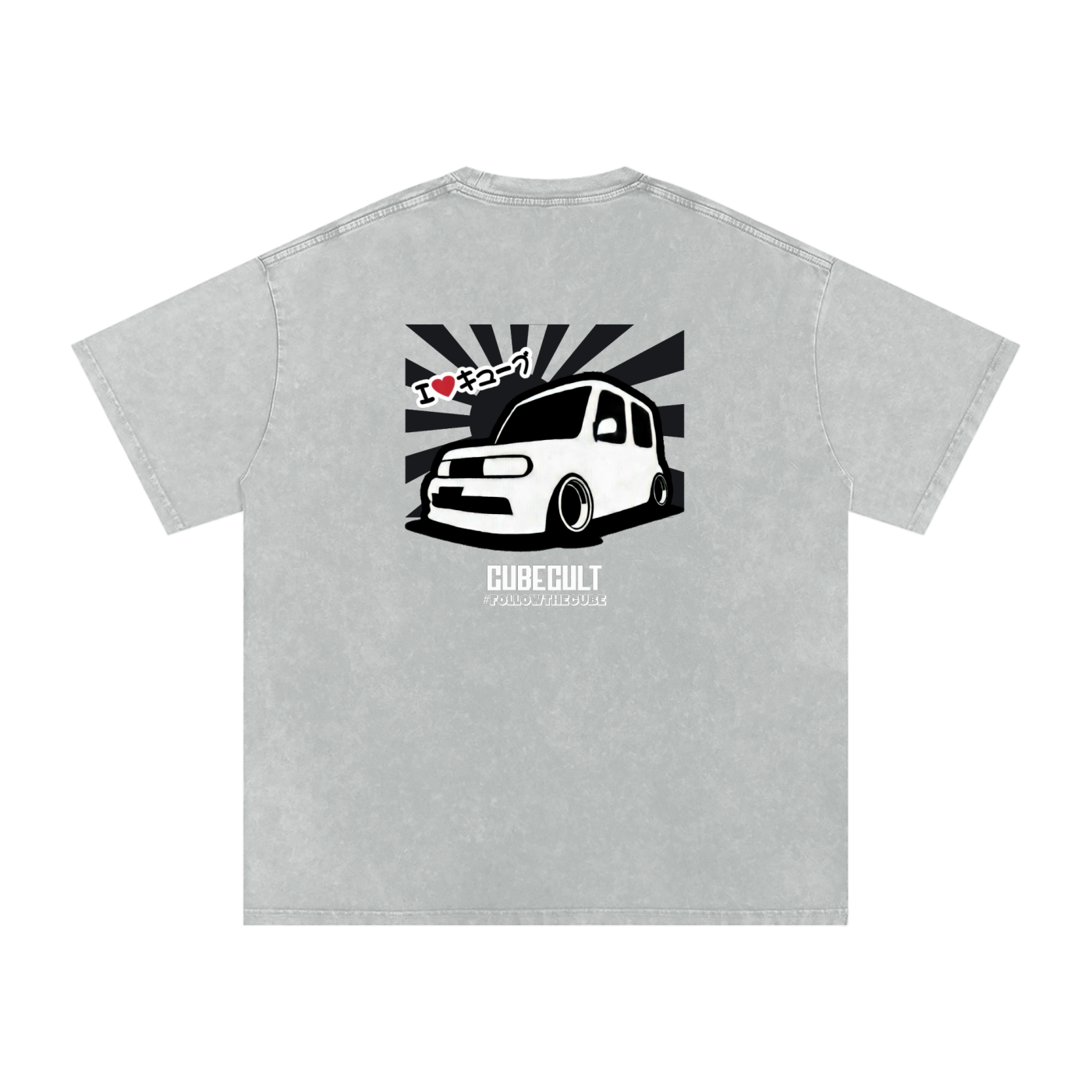 Z12 Washed Oversized Cotton T-Shirt