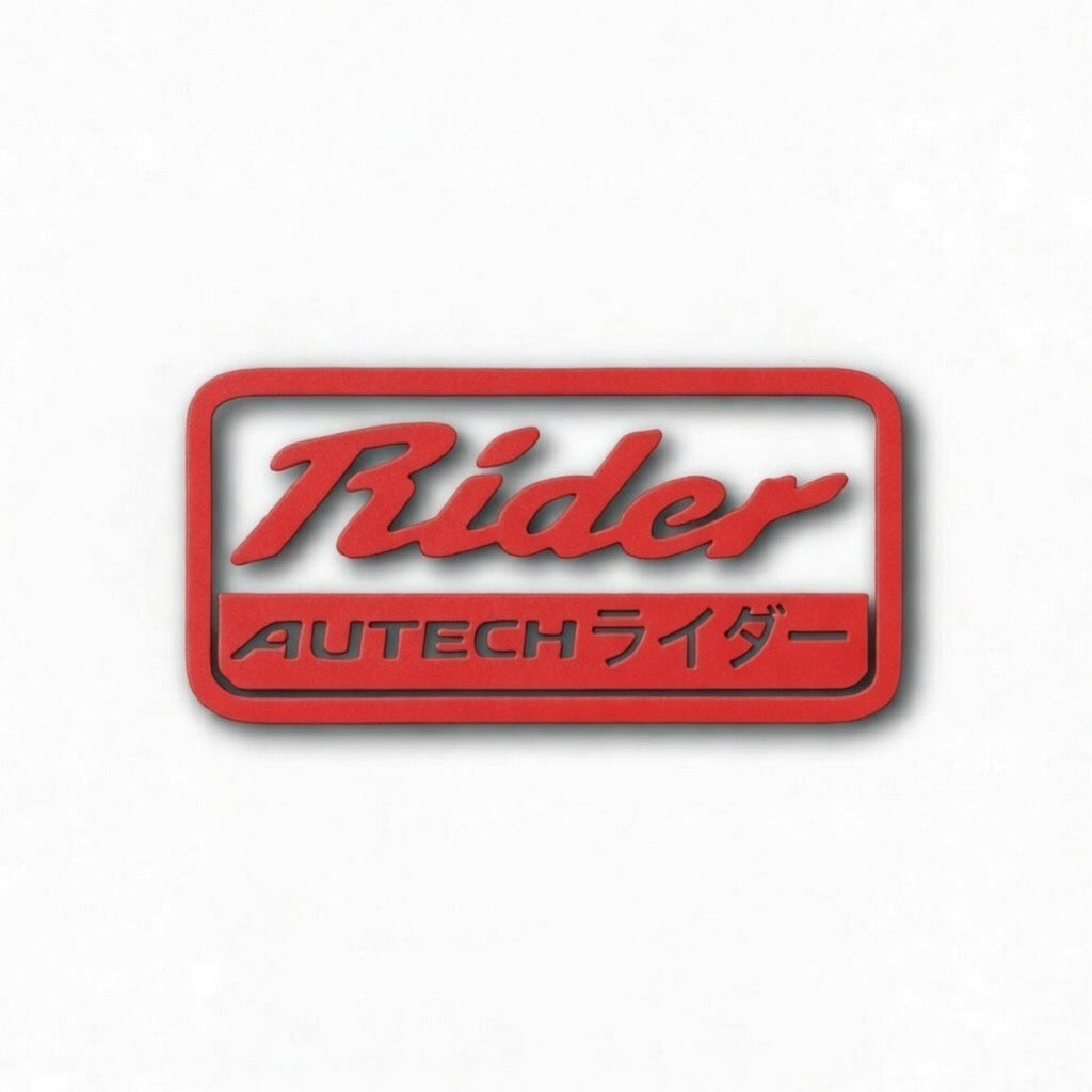 Autech Rider Window Banner