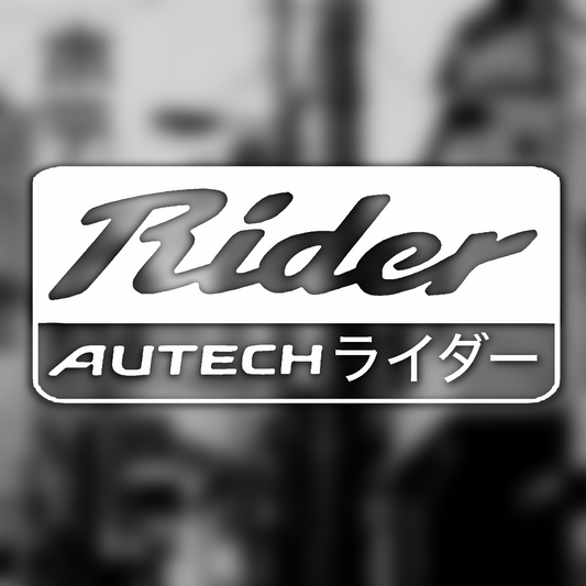 Autech Rider Window Banner