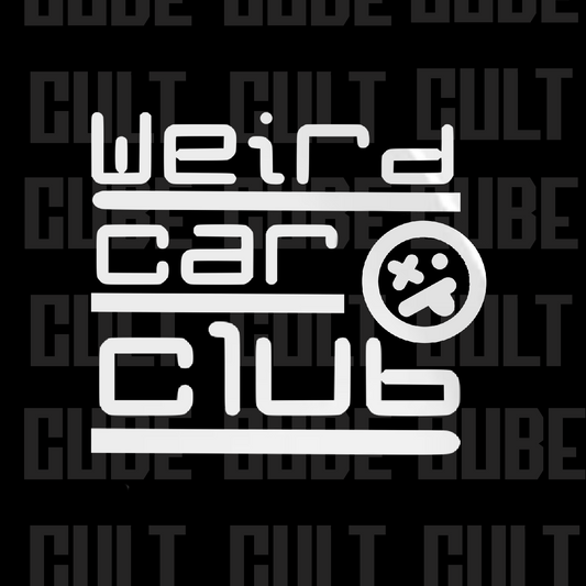 WeirdCarClub New Sticker
